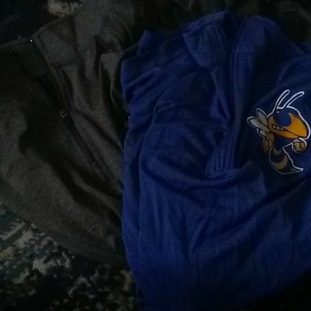 Quarter zip pullover